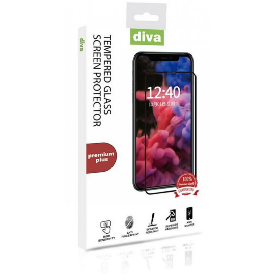 Bild von Diva Premium Plus Glass Protector For Samsung Galaxy A01 - Black