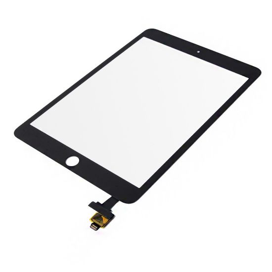 Bild von iPad mini 3 Digitizer + homebutton flex OEM - Black