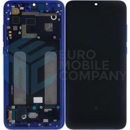 Bild von Xiaomi Mi 9 Lite Display + Digitizer + Frame (OEM) - Blue