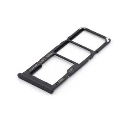 Bild von Samsung Galaxy A12 (SM-A125F) Sim Card Holder + Memory Card Holder - Black