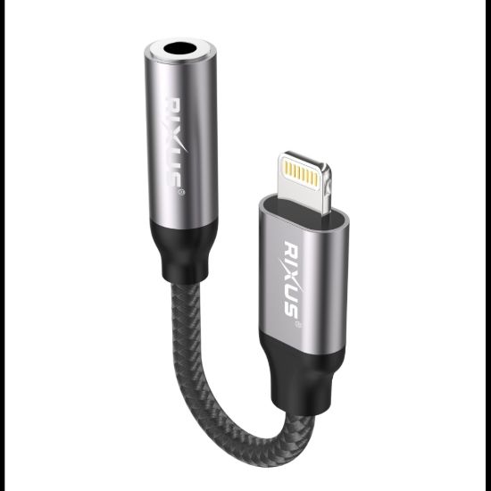 Bild von Rixus Lightning to 3.5mm Headphone Adapter RXMU07