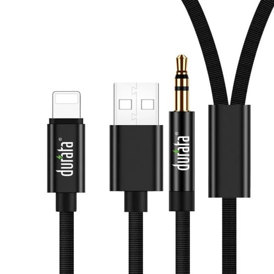 Bild von Durata Music + Charge Audio Cable 1.2M DRMU06