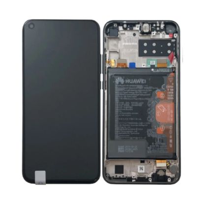 Bild von Huawei P40 Lite E 02353FMW (ART-L29) OEM Service Part Screen Incl. Battery - Black