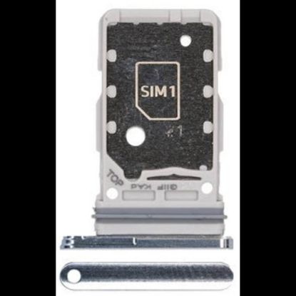 Bild von Samsung Galaxy S21 Plus (SM-G996B) Sim Card Holder + Memory Card Holder - Silver