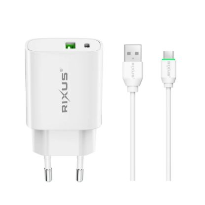 Bild von Rixus Quick Charge PD to Type C + USB slot 20W RX90C