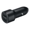 Bild von Samsung Dual USB Port Car Charger (15W) + Type-C &amp; Micro USB Cable EP-L1100WBEGEU