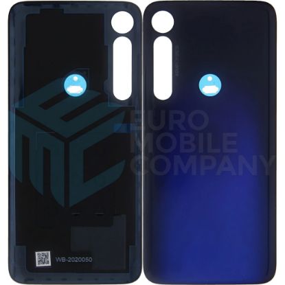 Bild von Motorola Moto G8 Plus Back cover + Adhesive (5S58C15537) - Blue