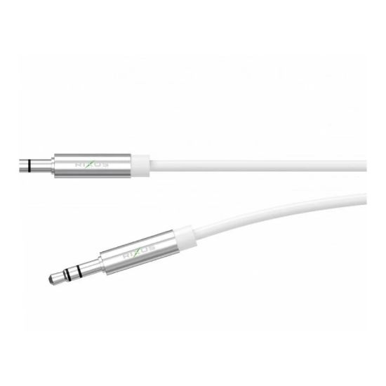 Bild von Rixus RX2025 AUX to AUX Audio Cable Male 3.5mm 120CM White