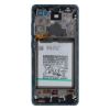 Bild von Samsung Galaxy A72 4G/5G 2021 SM-A725/A726 (GH82-25542B/GH82-25541B) Display Complete With Battery - Awesome Blue