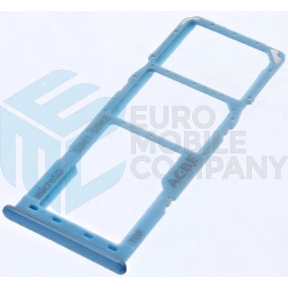 Bild von Samsung Galaxy A32 4G (SM-A325F) Sim tray + MicroSD tray GH98-46409C - Awesome blue