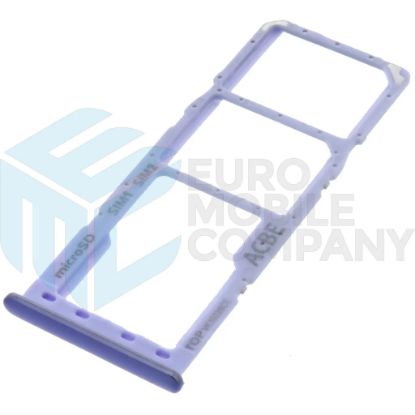 Bild von Samsung Galaxy A32 4G (SM-A325F) Sim tray + MicroSD tray GH98-46409D - Awesome violet