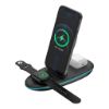 Bild von Rixus RXWC43 3-1 Foldable Wireless Charger Station