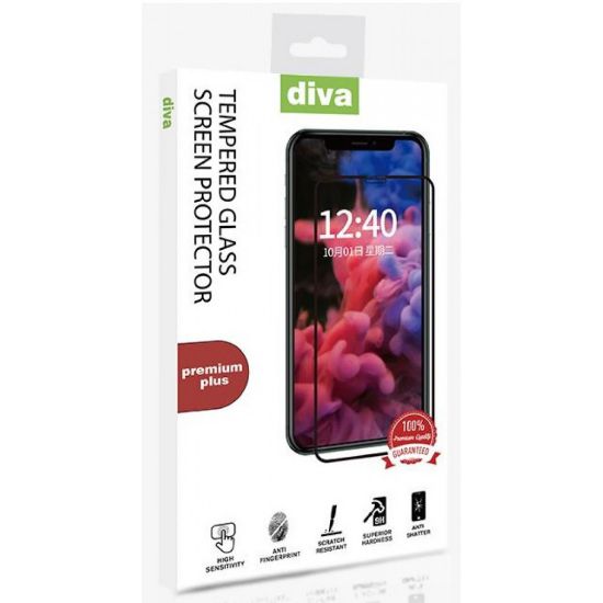 Bild von Diva Premium Plus Glass Protector For iPhone 13 Pro Max - Black