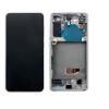 Bild von Samsung Galaxy S21 SM-G991B (GH82-27256C) Display Complete (No Front Camera) - Phantom White