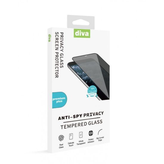 Bild von Diva Premium Plus Privacy Glass Protector For iPhone 13 Mini