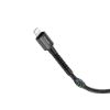 Bild von Rixus RXU71A Nylon Braided USB To Lightning Cable 120CM Black