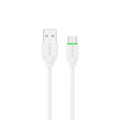 Bild von Rixus RXU82C Boost Data Cable Type C 200CM White