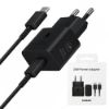 Bild von Samsung Super Fast Travel Charger 25W + Type C To C Cable EP-T2510XBEGEU - black