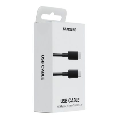 Bild von Samsung USB Data Cable Type-C To Type-C 1 Meter - Black (EU Blister) EP-DA705BBEGWW