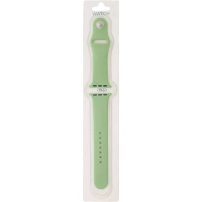 Bild von Soft Silicone Strap for Apple Watch Series 38/40/41mm (Size S/M) - Green