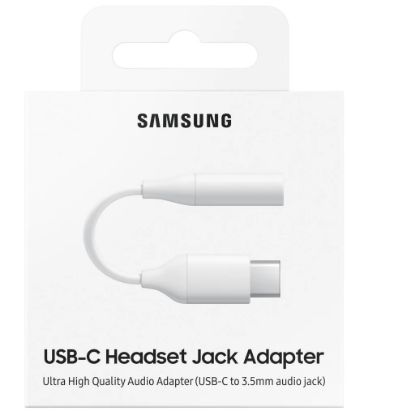 Bild von Samsung USB-C headset jack adapter white (EU Blister) EE-UC10JUWEGUS