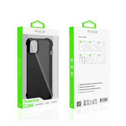 Bild von Rixus Anti-Burst Case For iPhone 13 Pro - Black