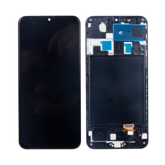 Bild von Samsung Galaxy A20 Display + Digitizer Complete With Frame (OLED) - Black