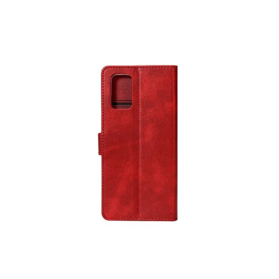 Bild von Rixus Bookcase For Samsung Galaxy A11 A115F Dark Red