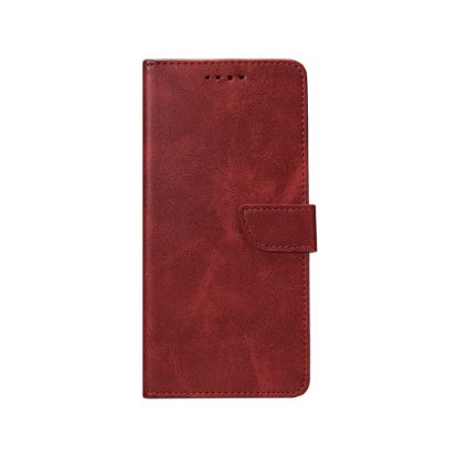 Bild von Rixus Bookcase For Samsung Galaxy A50 A505F Dark Red