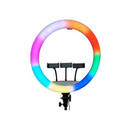 Bild von Rixus Selfie Ring Light 22inch + Holder Stick RXLG32