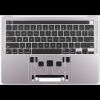 Bild von MacBook Pro Retina 13 (A1706) 2016-2017 Topcase US - Space Gray