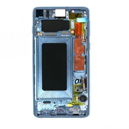 Bild von Samsung Galaxy S10 SM-G973F (GH82-18850C) Display Complete - Blue