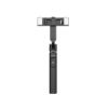 Bild von Rixus RXSF08 Aluminum High Quality Selfie Stick With Double Led Light Black