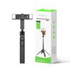 Bild von Rixus RXSF08 Aluminum High Quality Selfie Stick With Double Led Light Black