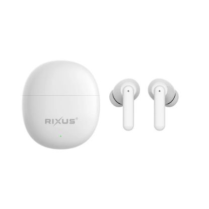 Bild von Rixus RXBT69A TWS Earbuds With Charging Case White