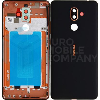 Bild von Nokia 7 Plus (TA-1046) Battery Cover - Black Copper