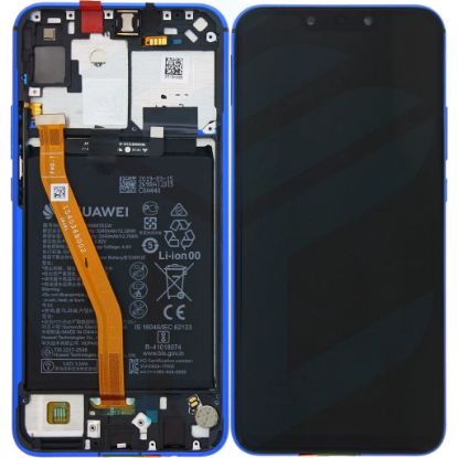 Bild von Huawei P Smart Plus (INE-LX1)  OEM Service Part Screen Incl. Battery (02352BUH) - Iris Purple