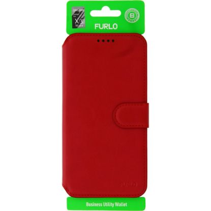 Bild von iPhone XS Max Furlo Wallet Business Case - Red