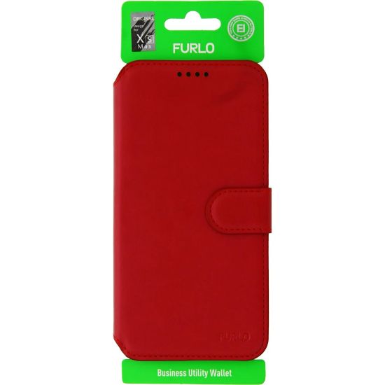 Bild von iPhone XS Max Furlo Wallet Business Case - Red