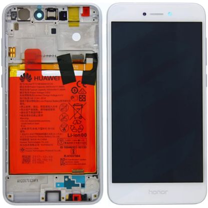 Bild von Huawei Honor 8 Lite OEM Service Part Screen Incl. Battery (02351UYE) - White