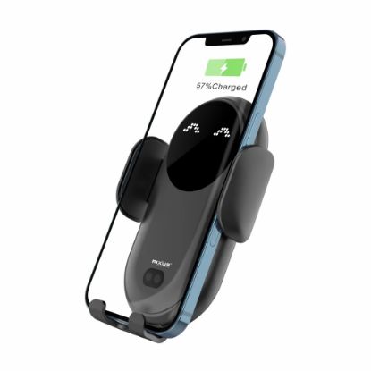 Bild von Rixus RXWC22 Wireless Auto-Sensoring Car Holder Black