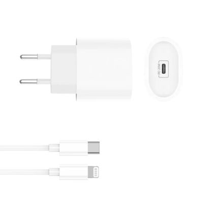 Bild von Power Adapter CH2123 USB-C To Lightning Cable 100CM 20W White