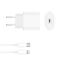 Bild von Power Adapter CH2123 USB-C To Lightning Cable 100CM 20W White