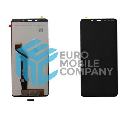 Bild von Nokia 3.1 Plus Display + Digitizer Complete - Black