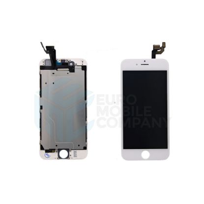 Bild von iPhone 6 Display + Digitizer + Metal Plate High Quality - White