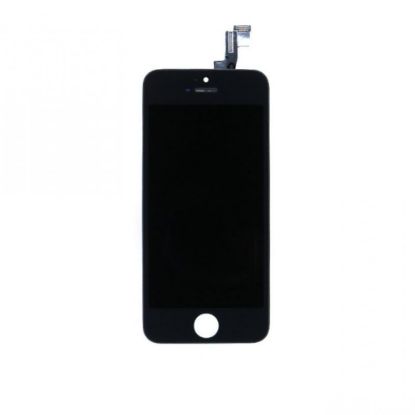 Bild von iPhone 5S/SE Display + Digitizer, +Metal Plate A+ High Quality - Black