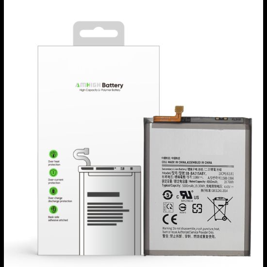 Bild von For Samsung Galaxy A22 A225F, A31 A315F, A32 A325F Battery EB-BA315ABY (AMHigh Premium)