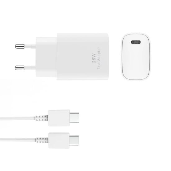 Bild von PD Adapter CH25W08 USB-C To USB-C 25W White