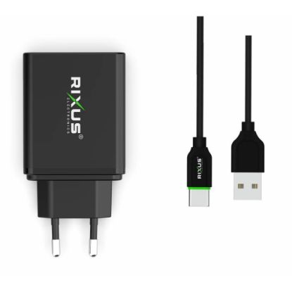 Bild von Rixus 5.4A AC Adapter With 2 USB Slot &amp; PD Slot RX70B