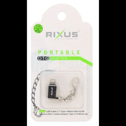 Bild von Rixus OTG Portable Adapter USB C To Lightning